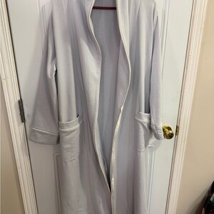 Luxurious Light Gray Women's Robe